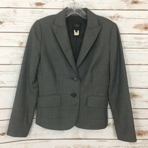 J Crew Gray Blazer Super 120s